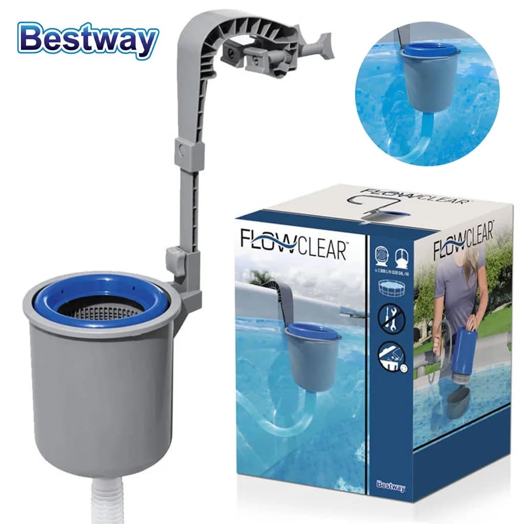 فيلتر Bestway 58233 Flowclear Écumoire suspendue pour systèmes de filtration