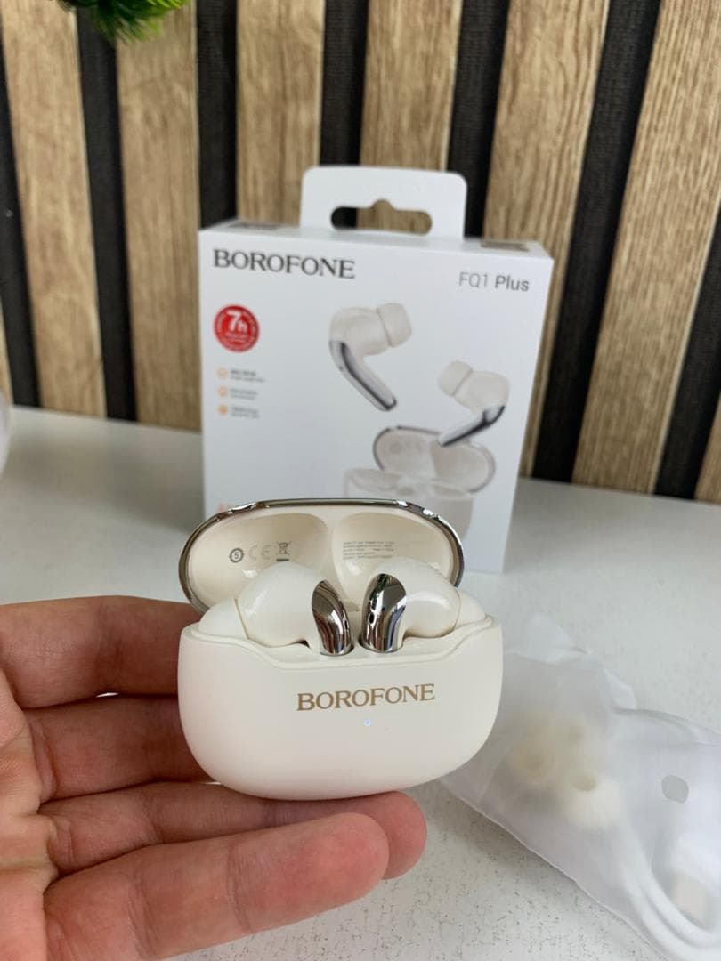 Écouteurs sans fil Bluetooth V5.4 FQ1 Plus ANC BOROFONE – سماعات أذن لاسلكية