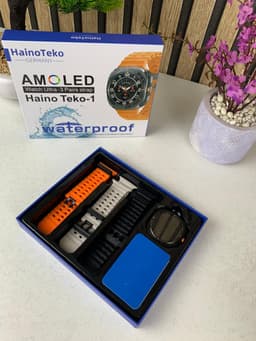 Smart Watch Haino Teko-1 Écran Amoled avec 3 Bracelets intégré – ساعة ذكية أصلية 6