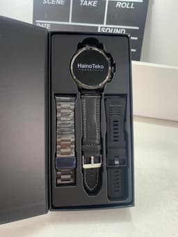 Smart Watch Haino Teko RW-60 MAX avec Lampe Torche et 3 Bracelets – ساعة ذكية أصلية 3