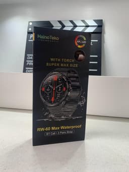 Smart Watch Haino Teko RW-60 MAX avec Lampe Torche et 3 Bracelets – ساعة ذكية أصلية 2