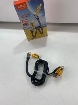 Câble de charge multifonction en nylon tressé durable 4 en 1 à double tête – شاحن سريع ومتين متعدد المنافذ 2
