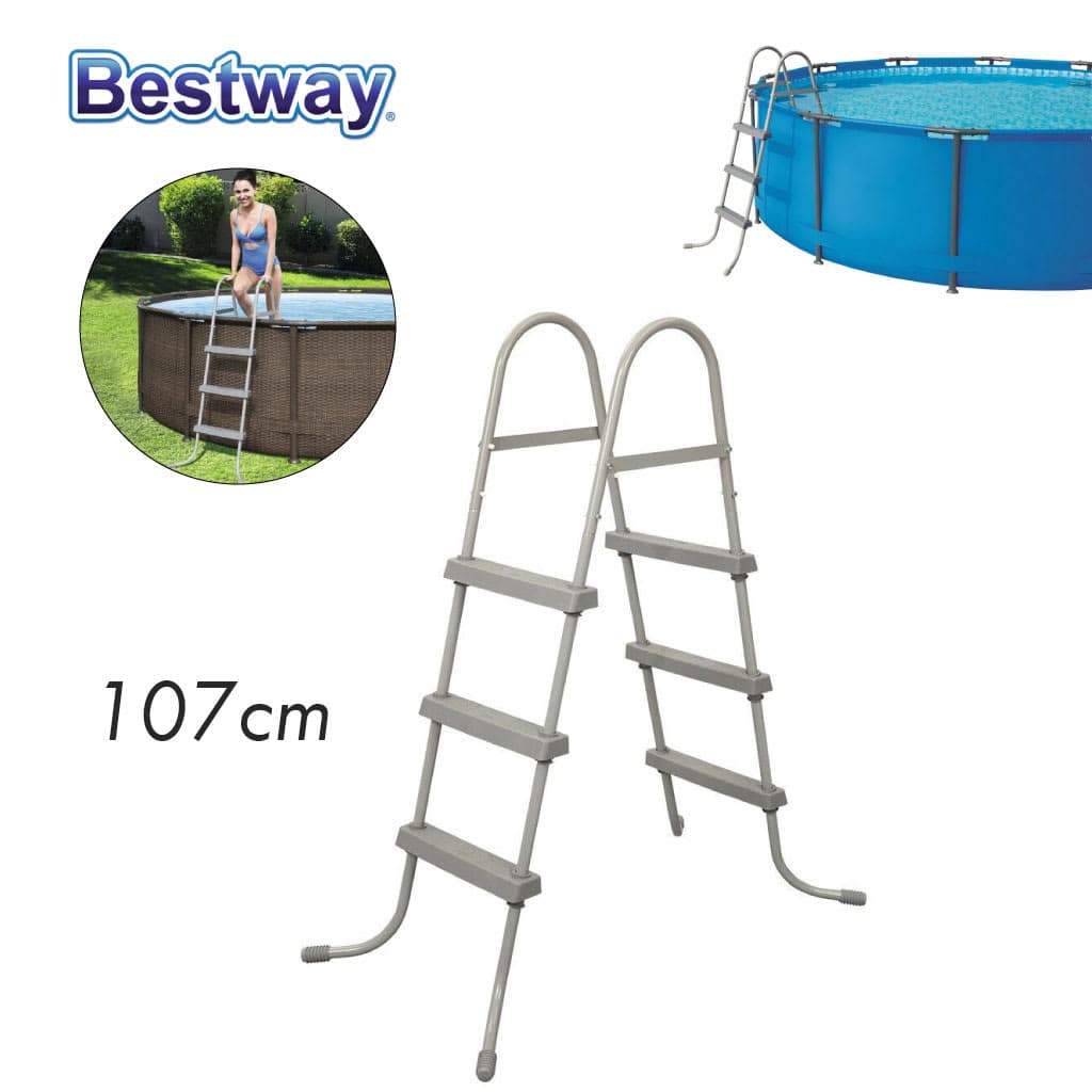 سلم Bestway Echelle de Piscine 3 Marches 107cm 150kg 58335