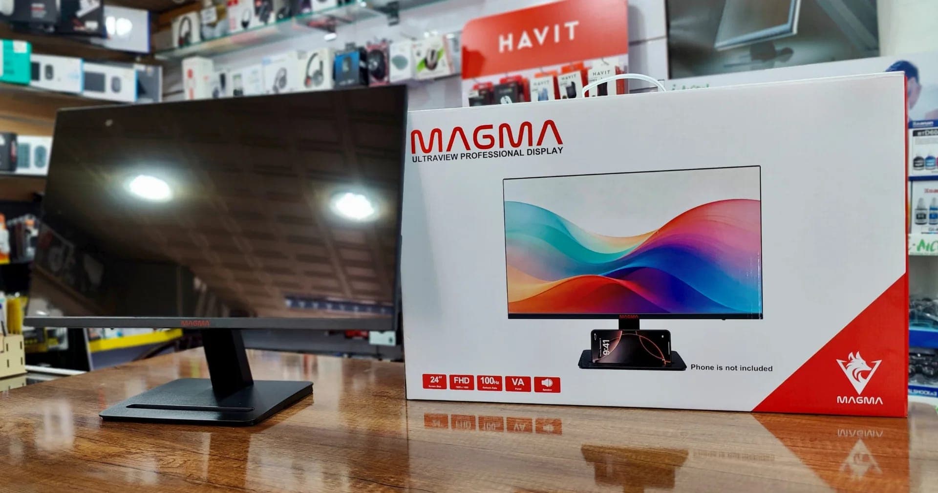 Moniteur MAGMA MG220FC-100HZ FHD_IPS_100Mhz_Speker (DP_HDMI)